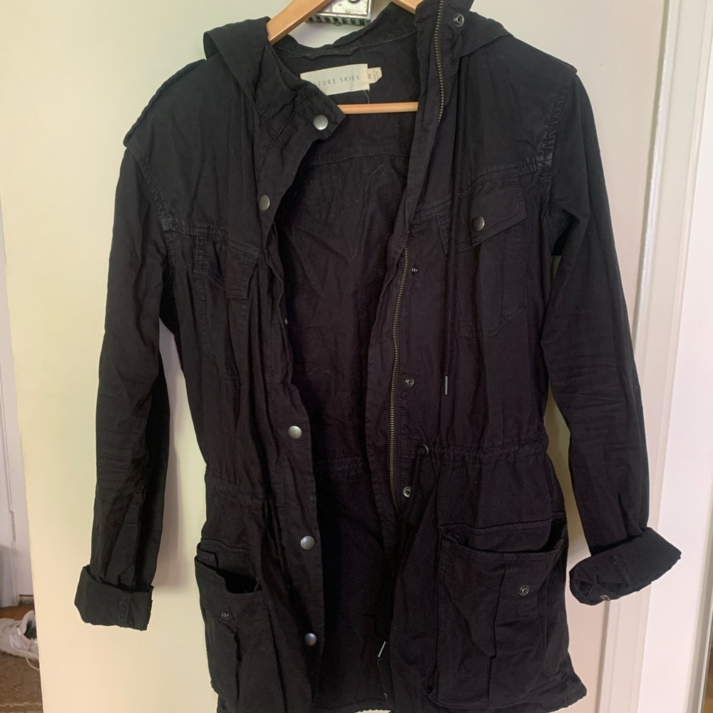 Anthropologie Azure Skies spring jacket